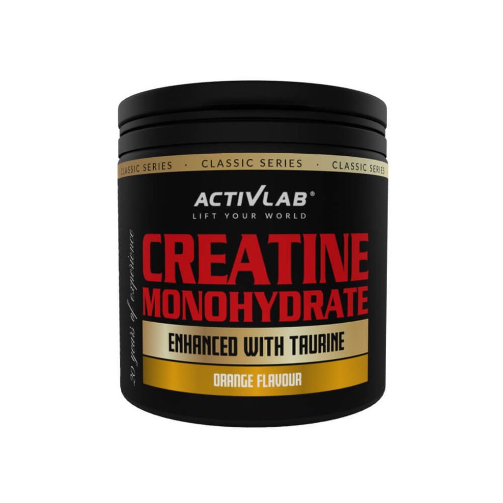 Creatine monohydrate kreatyna w proszku smak pomarańczowy Zdjęcie produktu 