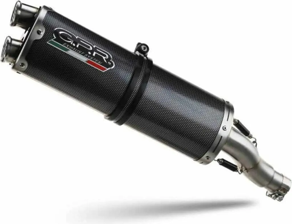 Pot GPR Dual Poppy Homologué Inox pour Moto BMW R 1250 RT