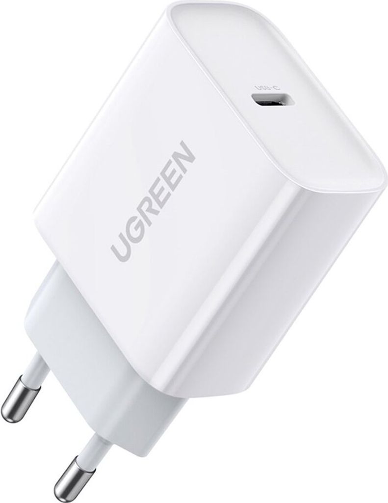 Ugreen USB-Ladegert Power Delivery 3.0 Quick Charge 4.0+ 20W 3A wei (60450)