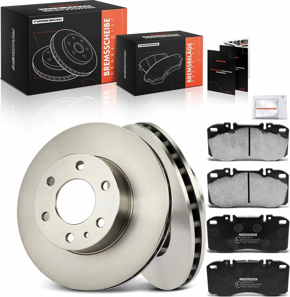 Kit disques et plaquettes de frein avant pour Iveco Daily 2006 à 2014
