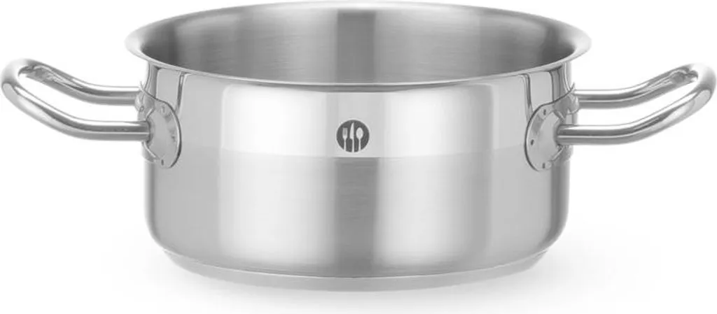 HENDI Pentola Bassa Profi Line 1,5L - Design Inox per Cucina Moderna