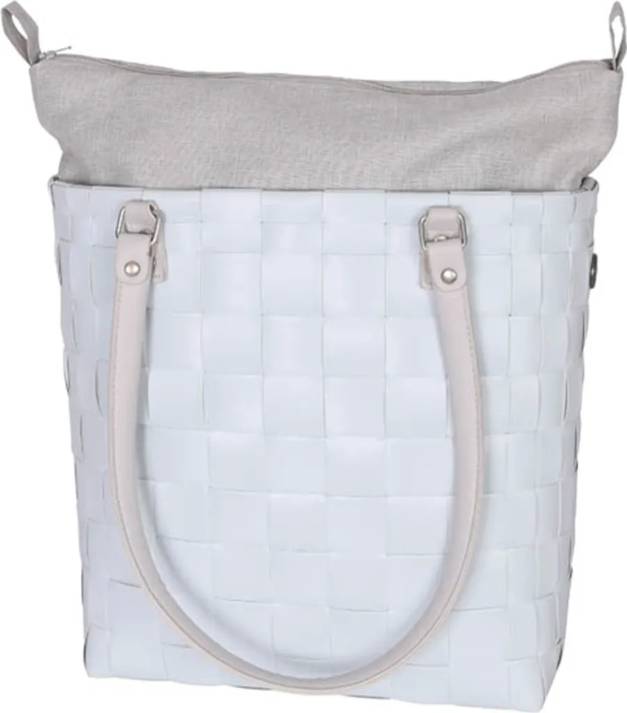 Cabas de courses SoHo Handed By - Grand panier de marché en gris brume