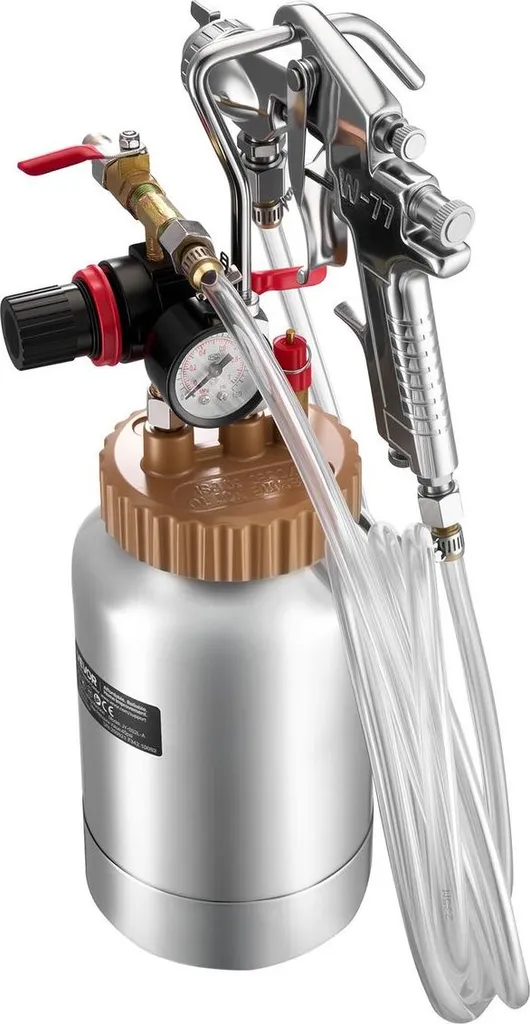 Pulvérisateur de peinture pour meubles et voitures avec cuve 2L