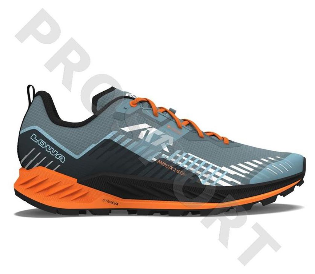 LOWA AMPLUX 2 GTX, Männlich, Erwachsener, Blau, Orange, Produktbild 