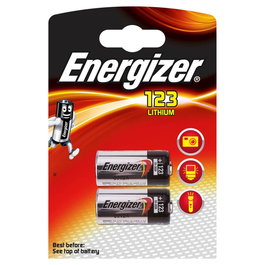 ENERGIZER batérie CR123 Lithium 2-pack Obrázok produktu 