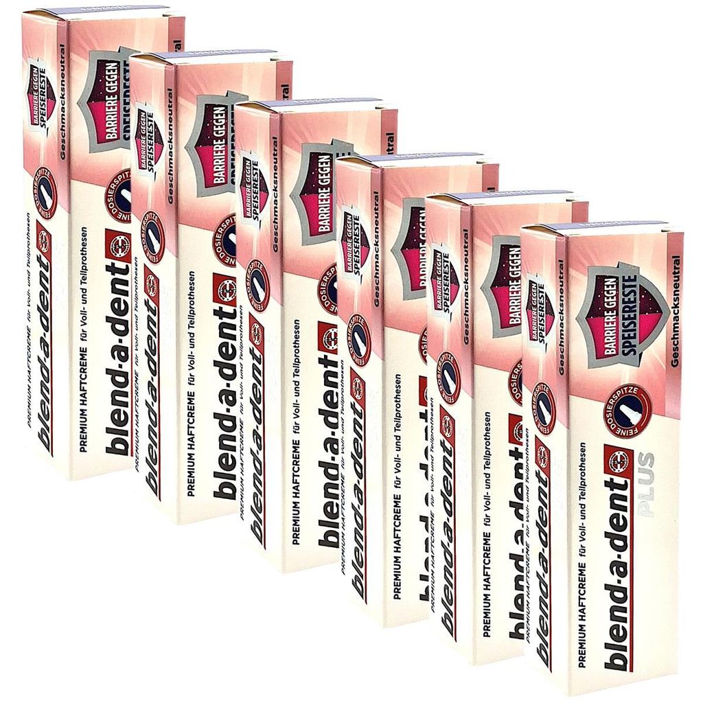 6x Blend-a-dent Haftcreme Premium Plus - neutral Produktbild 