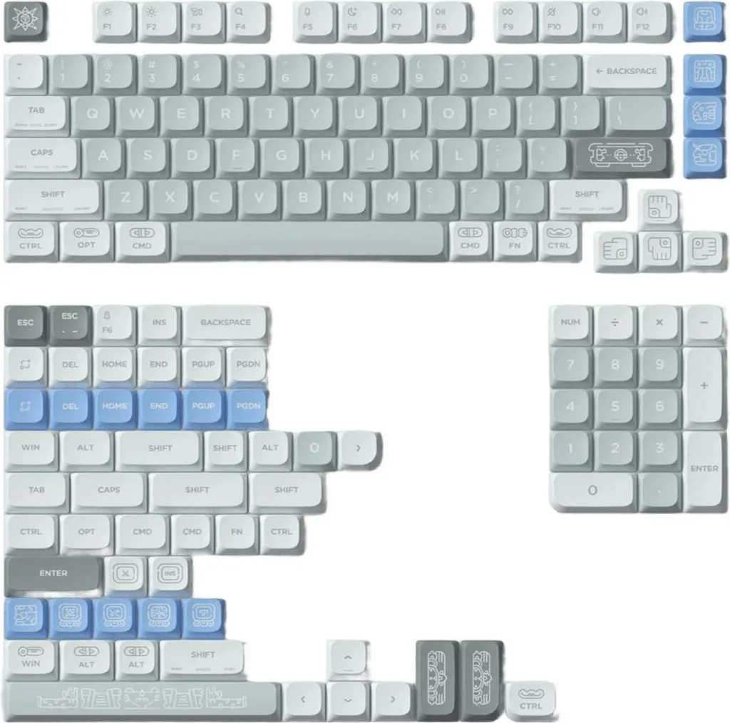 Rénover votre Clavier avec les Keycaps NuPhy Maya Imprint PBT nSA ANSI