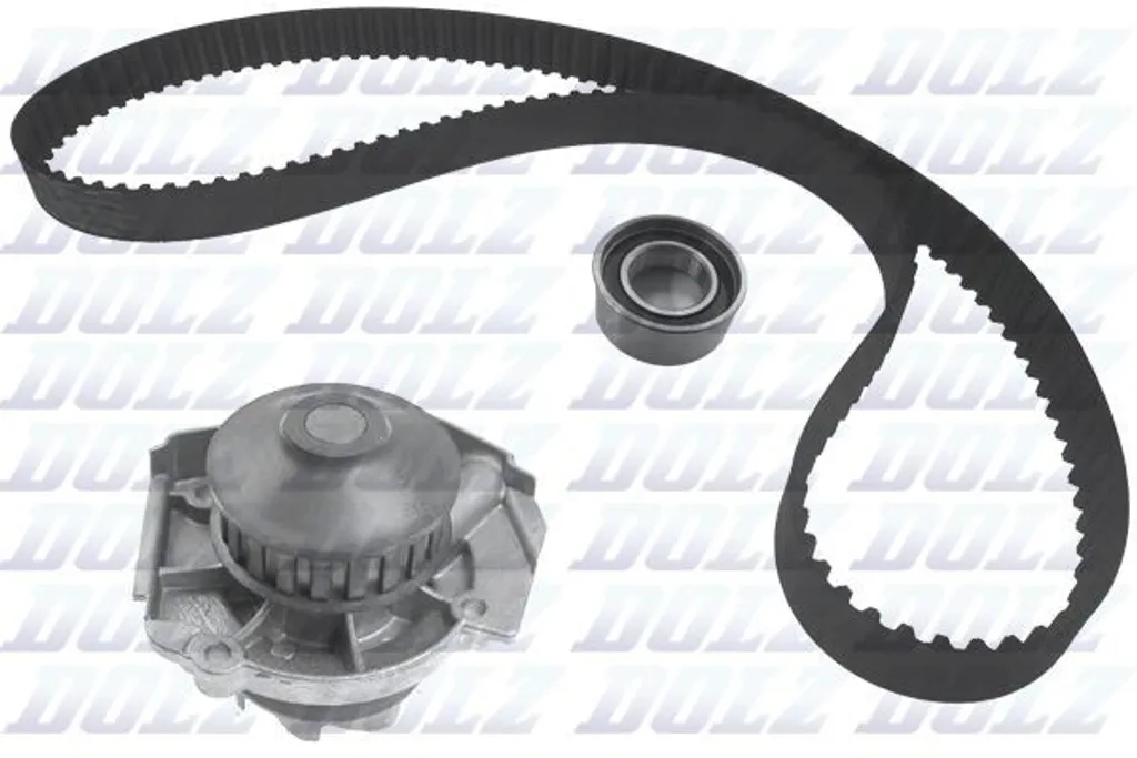 Kit distribution avec pompe à eau DOLZ KD088 pour Fiat Punto et Lancia Y