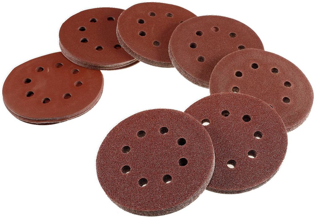 ChiliTec Gelochte Schleifscheiben, 125mm, 70 Stück Produktbild 