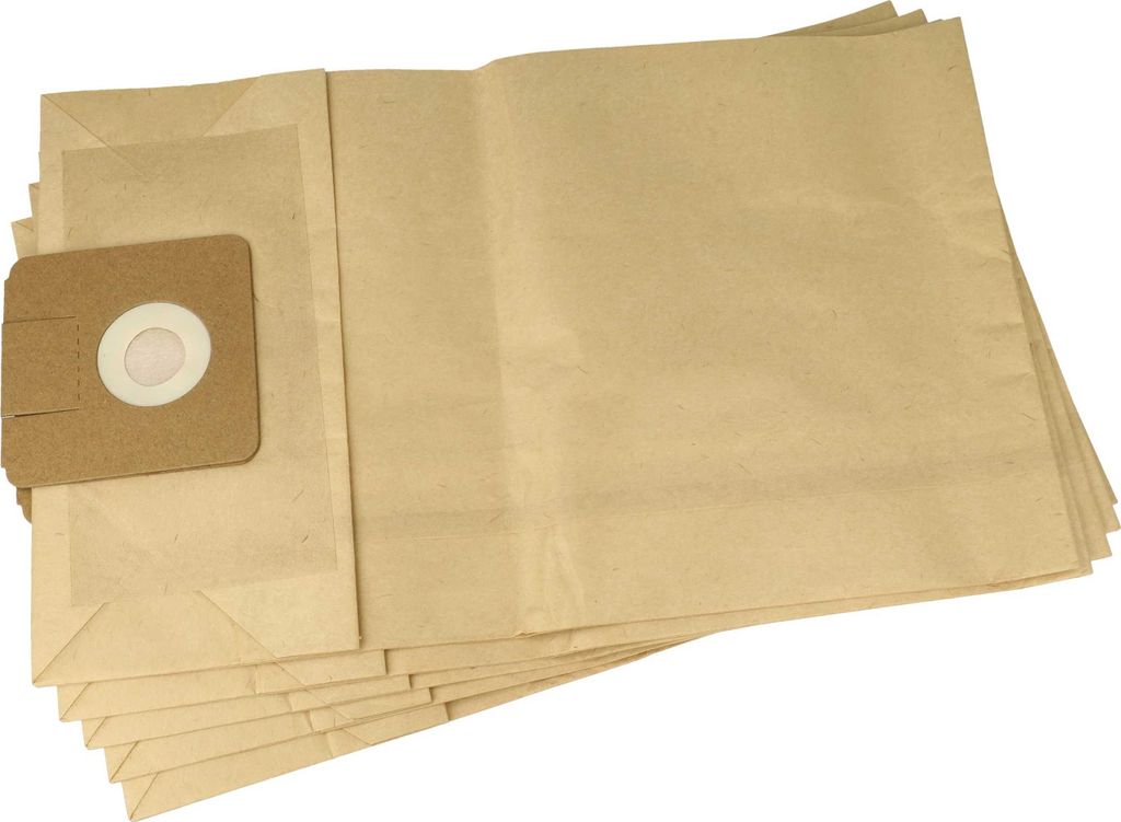 vhbw 5x Staubbeutel kompatibel mit Progress SB 2, SBZ, Mercedes NT, Mercedes TK, P9, SB, Mercedes KS plus Staubsauger - TA 1 40cm x 24cm braun