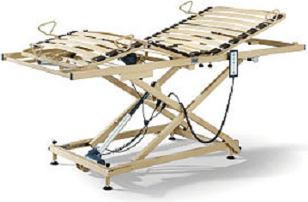 Lippe IV - höhenverstellbarer Betteinsatz, Pflegebett, elektrisch, Maße:80 x 190 cm