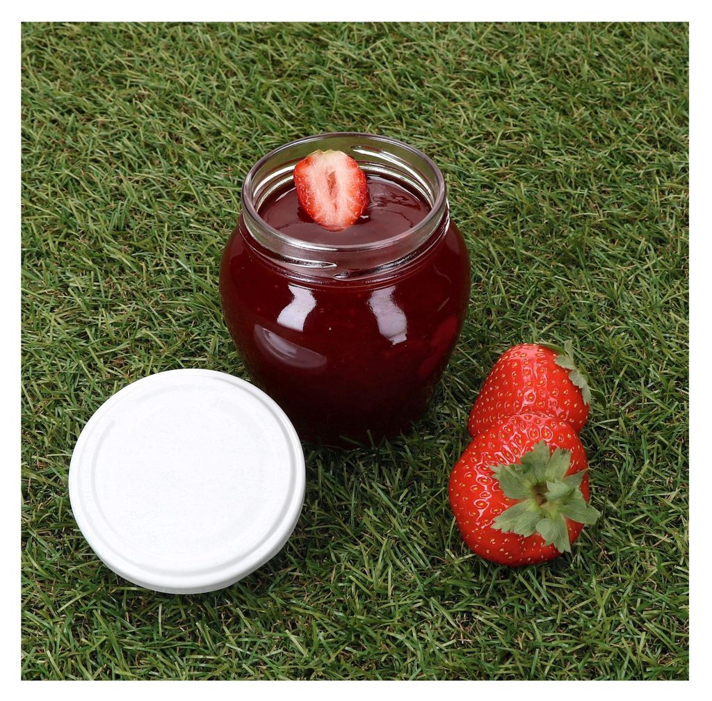 75er Set Marmeladengläser Vaso Orcio 212ml Twist-Off-Deckel