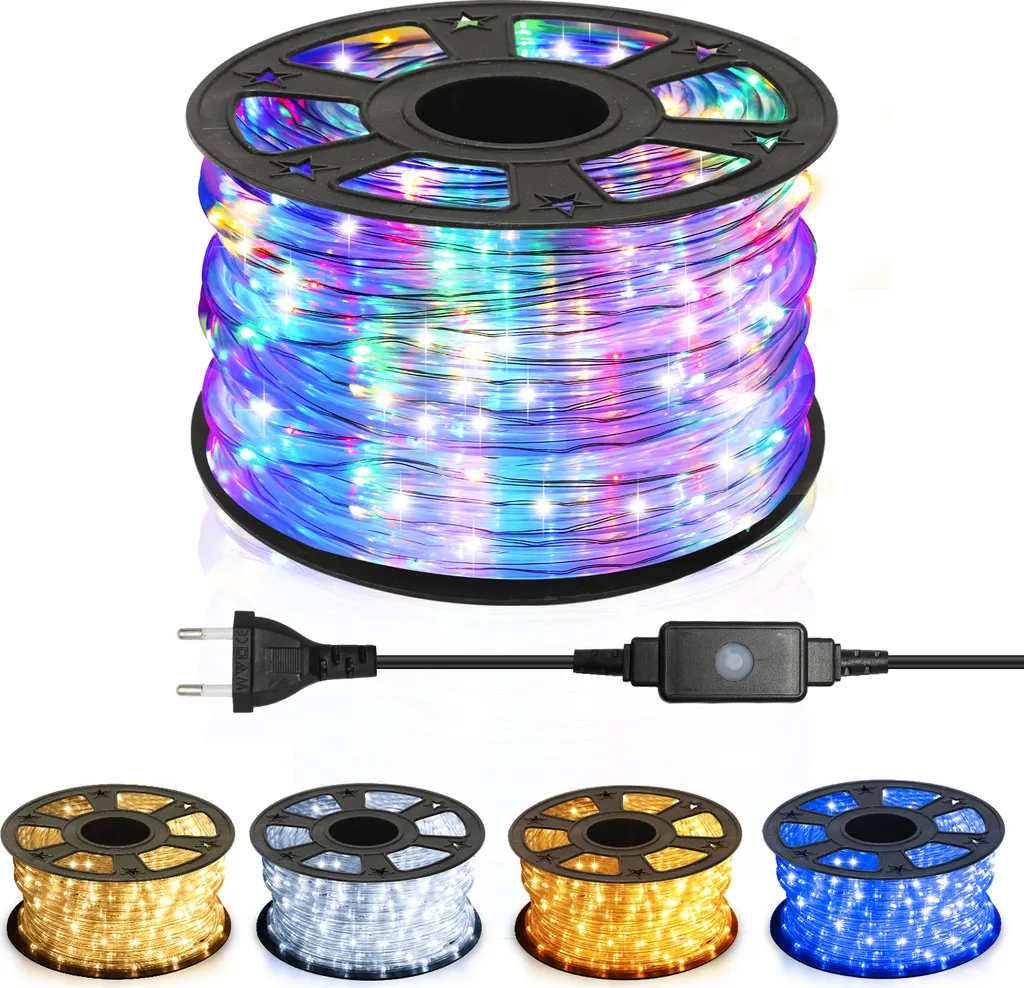 Luci di Fata 10M LED Multicolore Hengda - Decorazione Interni ed Esterni - 9
