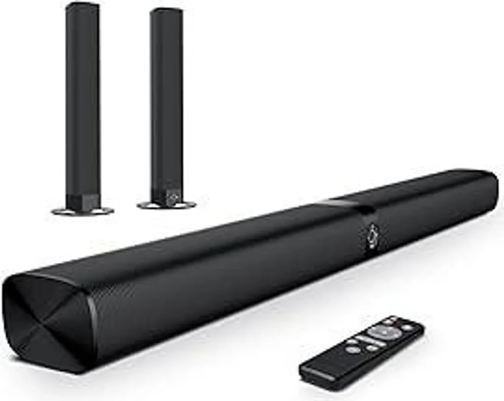 Soundbar TV GarageRock per Tutta la Famiglia - Audio Chiaro 2 in 1