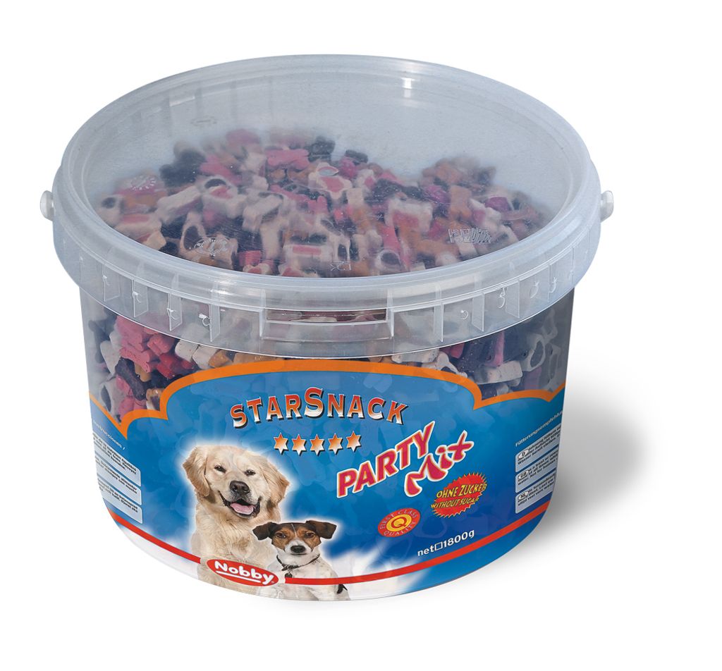 Nobby STARSNACK "Party Mix" Eimer 1,800 g