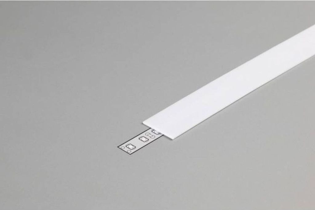 Abdeckung eckig 200cm Typ B Opalweiss Produktbild 