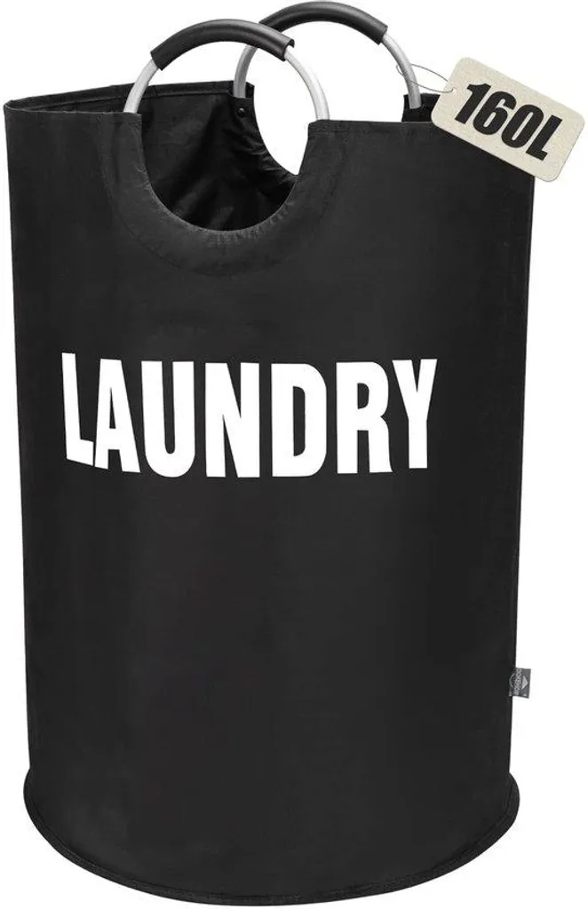 Sacs de lavage jetables 160 L XXL - Évitez les odeurs en valise noire