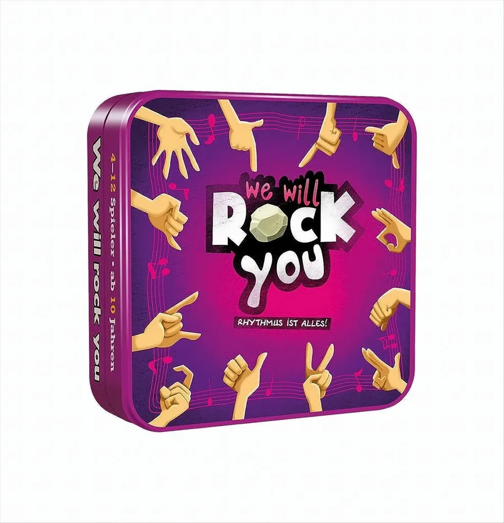 Jeux de cocktails We will rock you : kit complet pour soirées festives