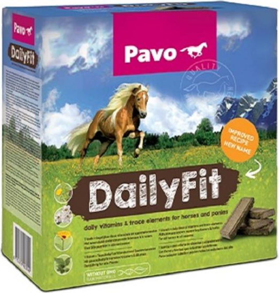 Pavo DailyFit 12,5 kg Mineralfutter Briketts