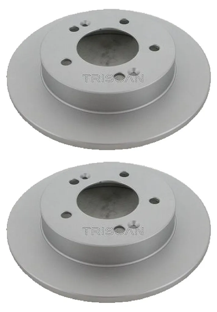 Jeu de Disques de Frein Avant pour HYUNDAI ix20 TRISCAN 258x20 mm
