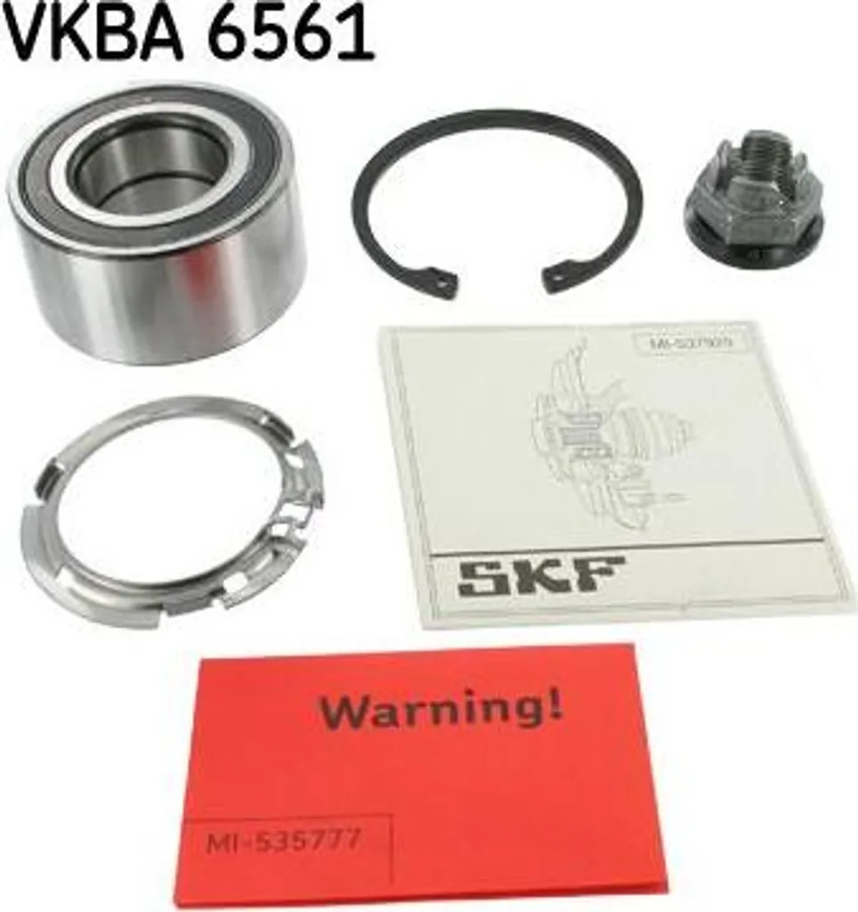 Kit Roulement de Roue SKF VKBA6561 Haute Performance OE 6001547686 Logan