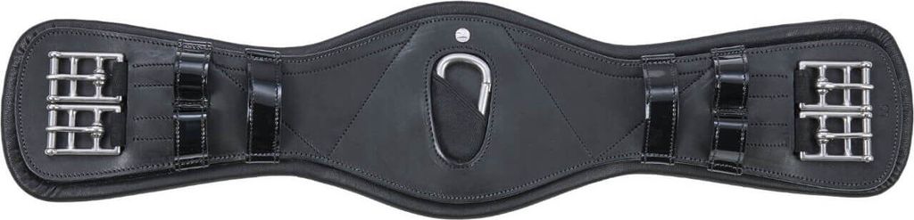 BUSSE Sattelgurt Passage Line AS Dressurgurt Schwarz 50