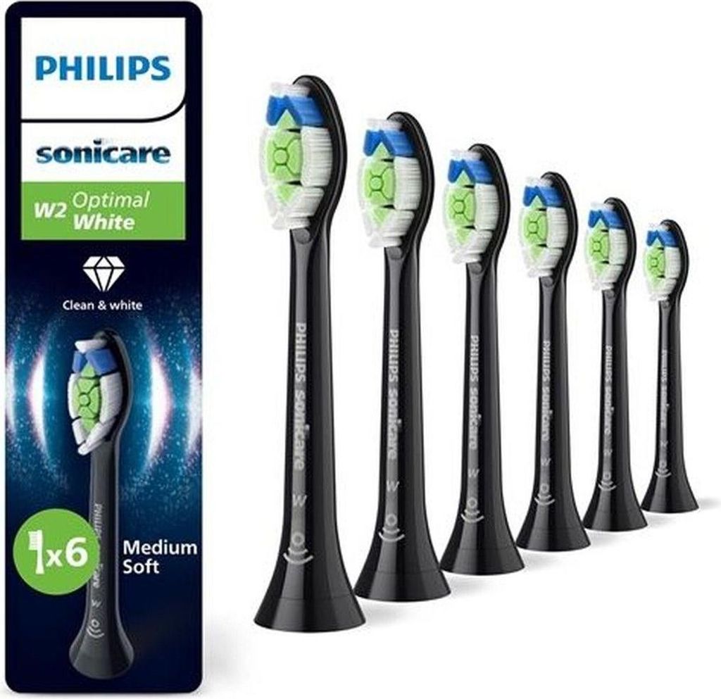 Philips HX6066/88, 6 kusov, Čierna, 3 mesiace, Stredná, Obrázok produktu 