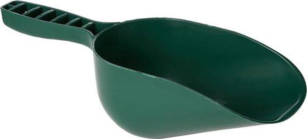 Leichtes Tierfutter-Scoop - ideal für den Garten - 1 Stück - Grün