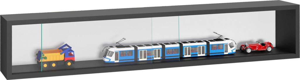 VVD Vitrine stehend hängend Wandvitrine - Schiebetüren - 95 Produktbild 