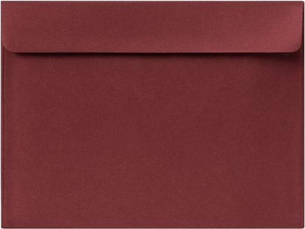 Koperty C5 HK Bordowe Burgundowe 120g 10 sztuk - Eleganckie Zdjęcie produktu 