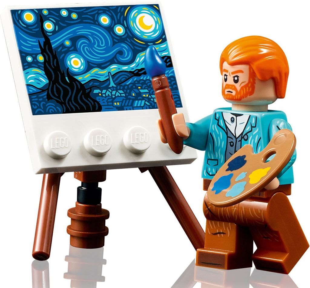 LEGO® Ideas 21333 Vincent van Gogh - Gwiaździsta noc Zdjęcie produktu 5