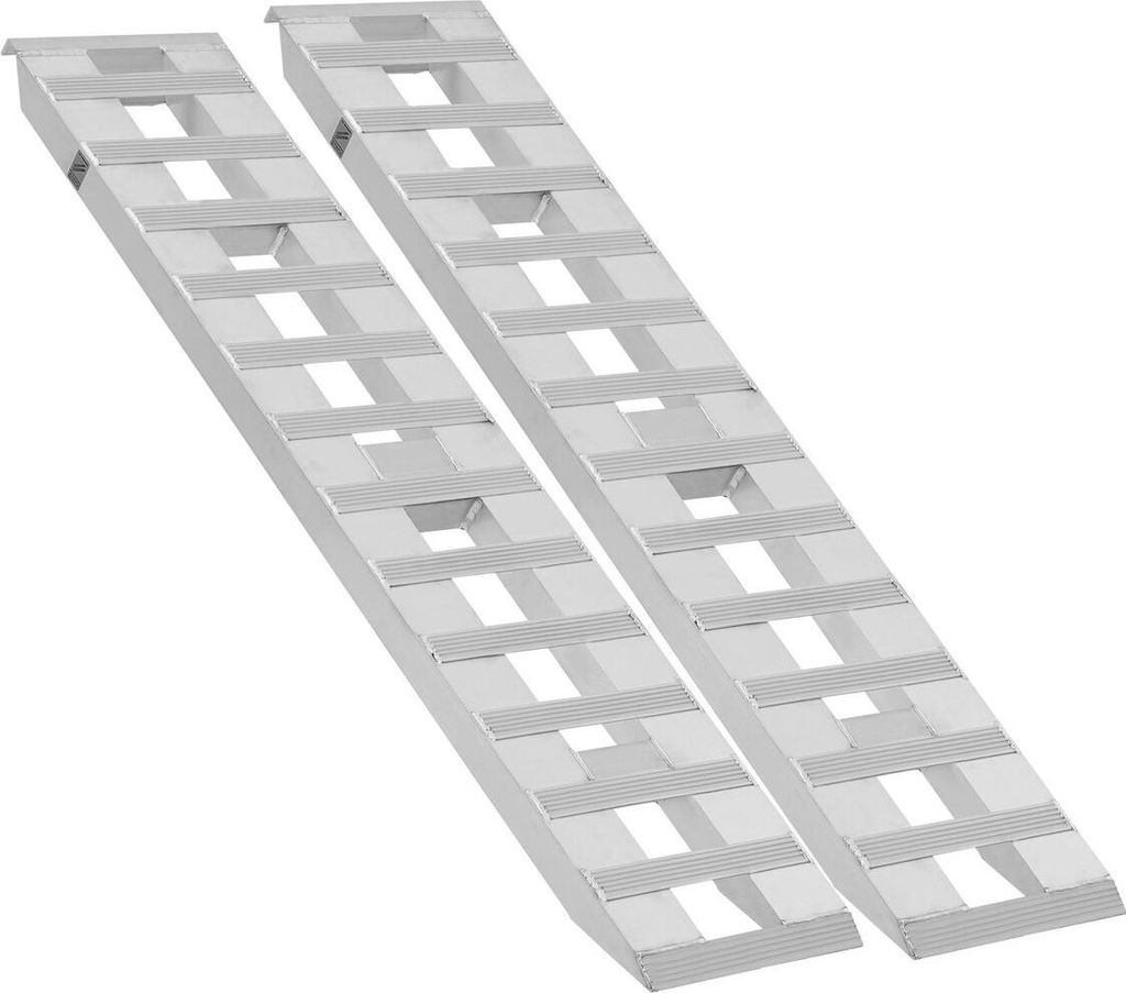 72" x 15" Aluminum Ramps 6000 LBS Capacity Loading Ramps 2PCS