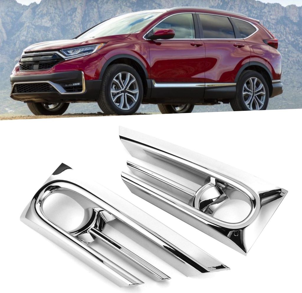 Nebelscheinwerfer-Lichtrahmenabdeckung, Außendekoration, passend für Honda CR-V 2020–2021