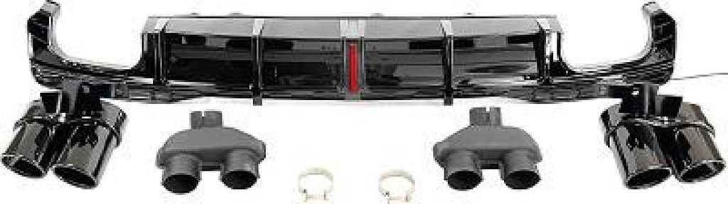 DIEDERICHS Heckdiffusor Heck-Diffusor 1051258 Hinten für AUDI A7 Sportback (4KA) Kunststoff ABS (Acrylnitril-Butadien-Styrol-Copolymerisat)