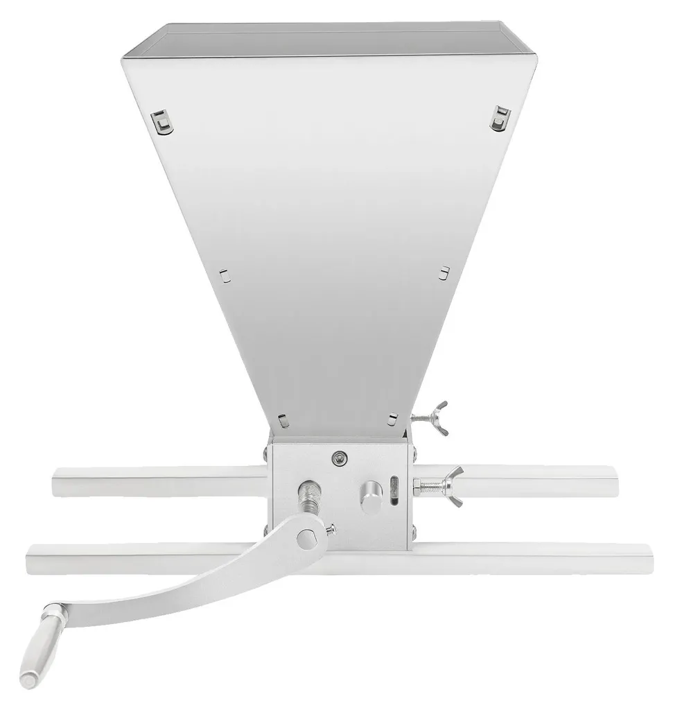 Moulin à céréales pour farine maison, modèle argenté portable bi-mode