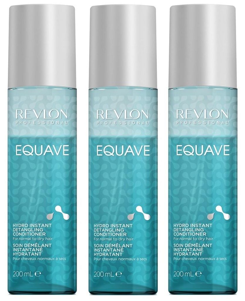 Revlon Equave Hydro Instant Detangling Conditioner 3x 200 Produktbild 