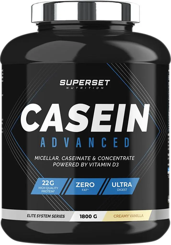 Caséine Advanced Anti-Catabolisme : Protégez vos Muscles avec Superset 1,8kg