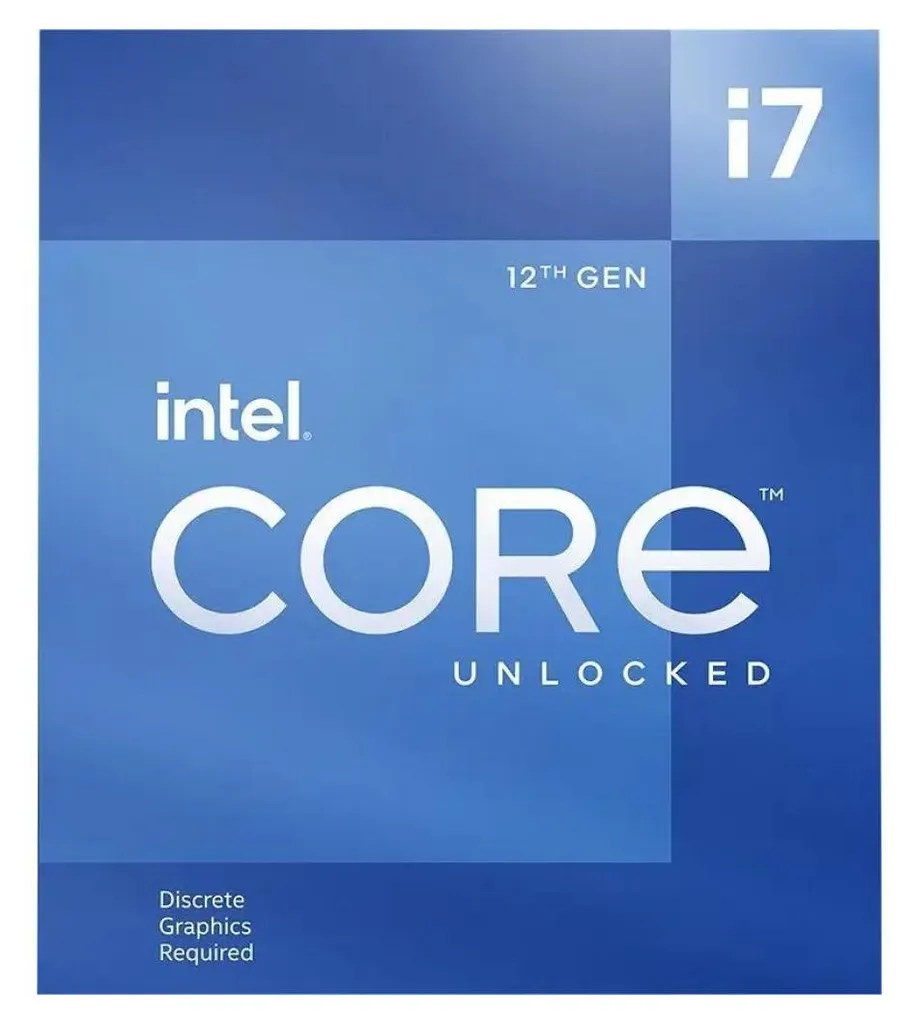 Intel Core i7-12700KF avec 25MB Smart Cache Fréquence Débloquée Overclock