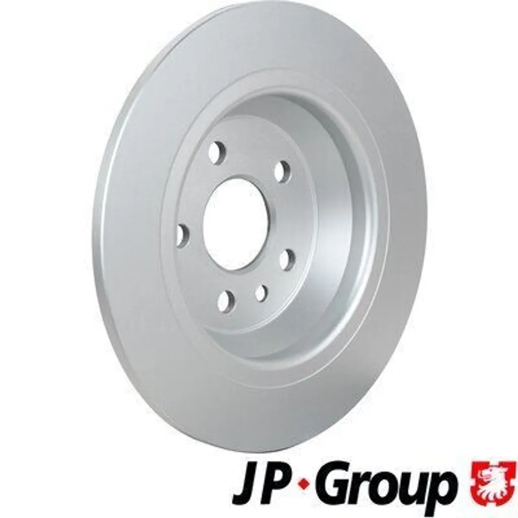 Paire de Disques de Frein Arrière Pleins pour Ford Mondeo IV Berline BA7
