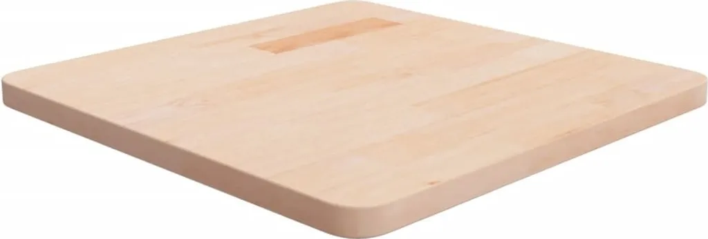 Piano Quadrato 50x50 in Quercia Massiccia per Arredi di Pregio