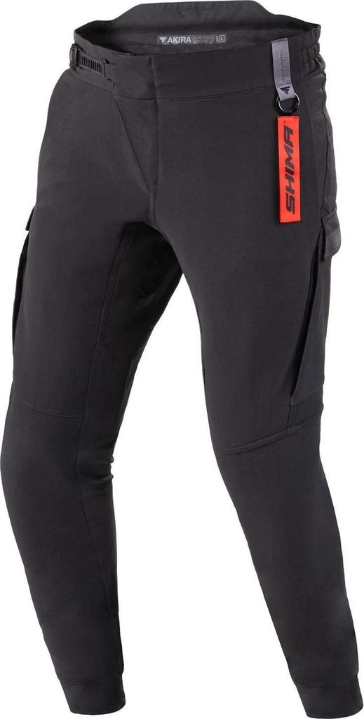 SHIMA Akira Motorrad Textilhose, schwarz, XL