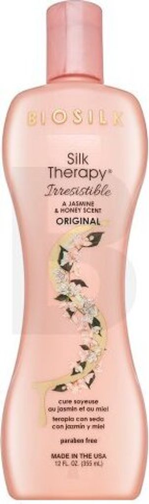 BioSilk Silk Therapy Irresistible Original Pflege ohne Spülung für Schutz und Glanz des Haares 355 ml