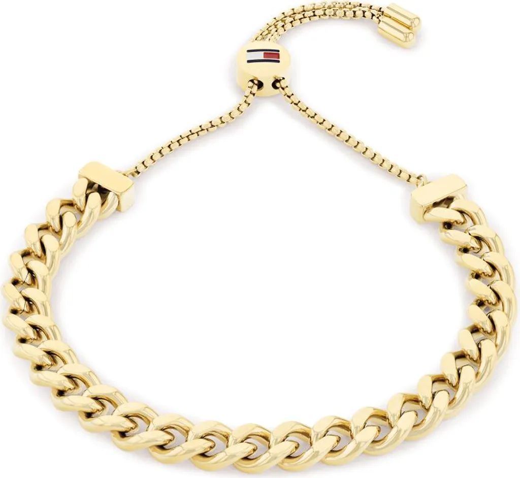 Bracelet Schiebeketten Argenté Plaqué Or - Finition Luxueuse 2780776