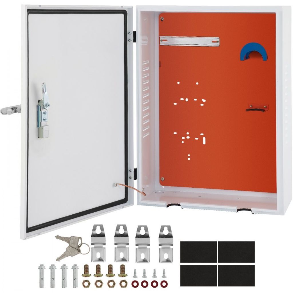 Tesla-Ladestationsbox, 70 x 50 x 25 cm - Outdoor-Kabelbox, Ladebox, Kabel-Organizer - IP32 wasserdicht, staubdicht - Cool Roll Steel-Elektrogehäus...