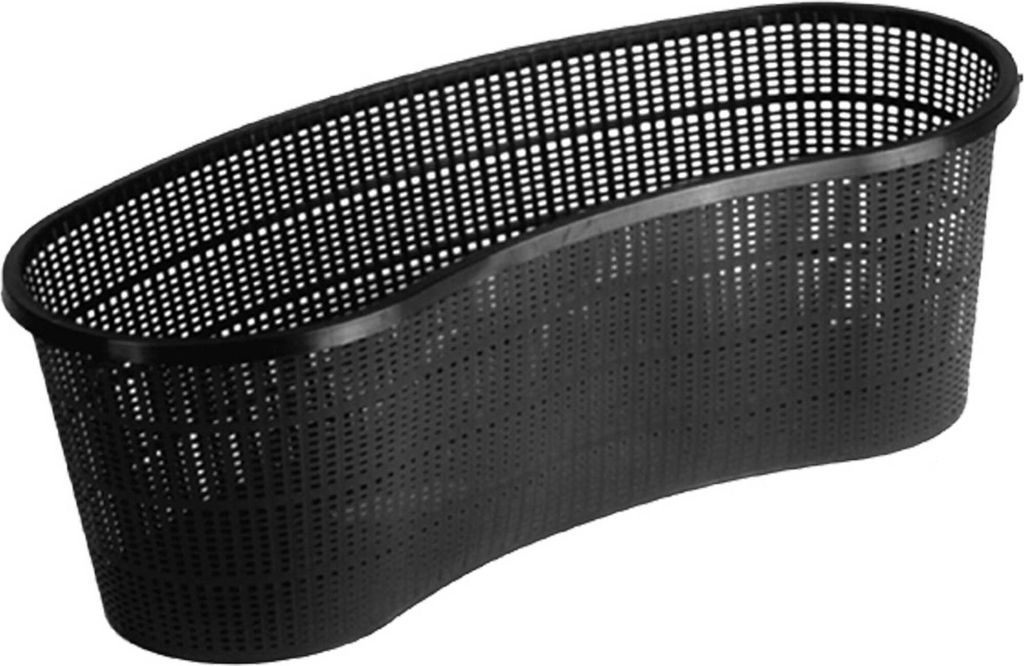 HEISSNER TZ106-00, Kosz sadzarki wodnej, Plastik, Czarny, Zdjęcie produktu 