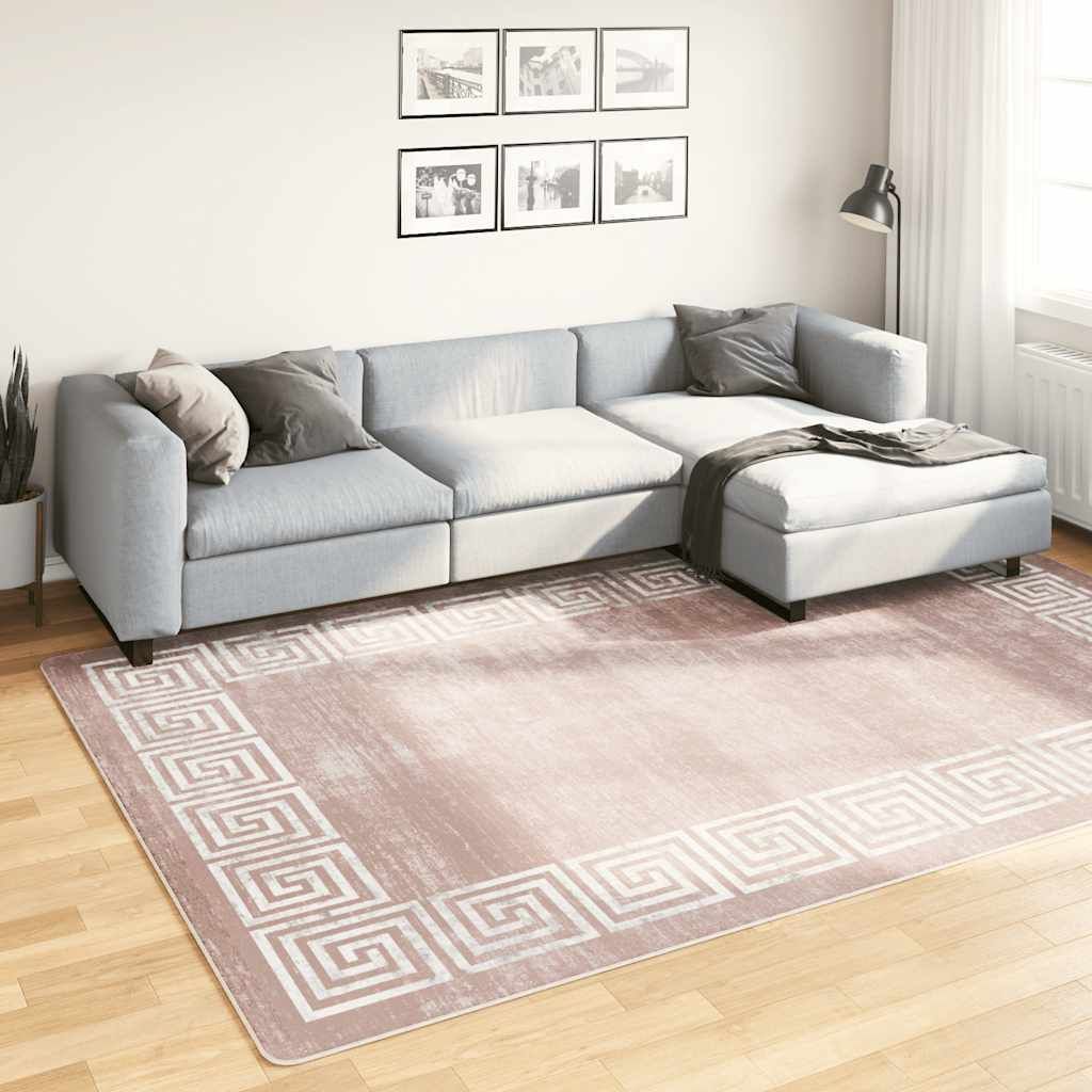 "2026 Promotion" Moderne Teppich Waschbar Beige 190x300 cm Rutschfest - Designerteppiche CC20003
