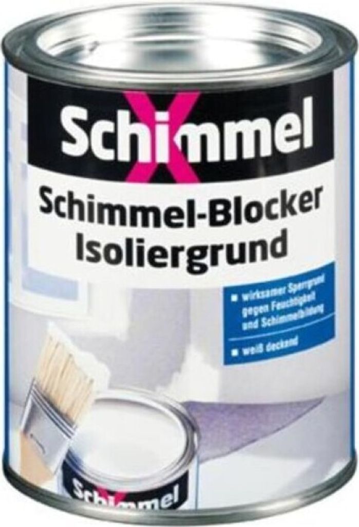 SchimmelX Schimmel Blocker Isoliergrund - weiß deckend Produktbild 6