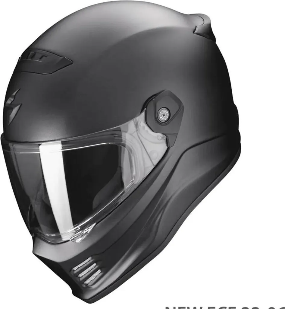 Casque Moto Scorpion Covert FX Noir : Idéal pour vos Trajets Urbains en XL