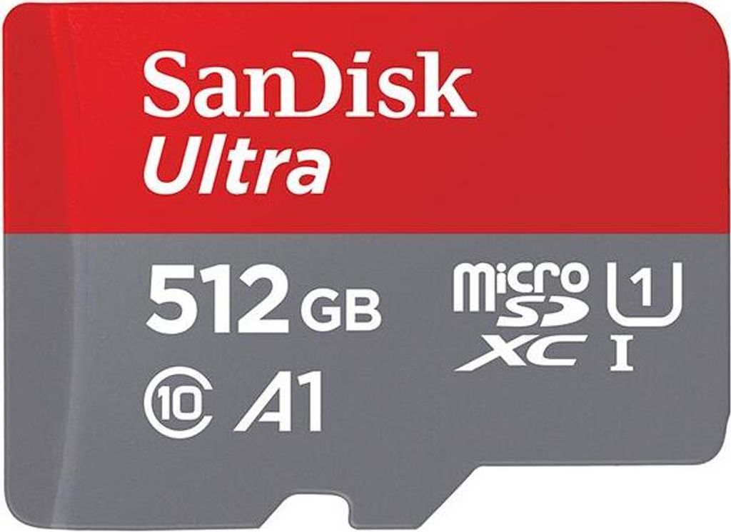 SanDisk 512GB Ultra microSDXC UHS-I Card SDSQUAC-512G-GN6MN