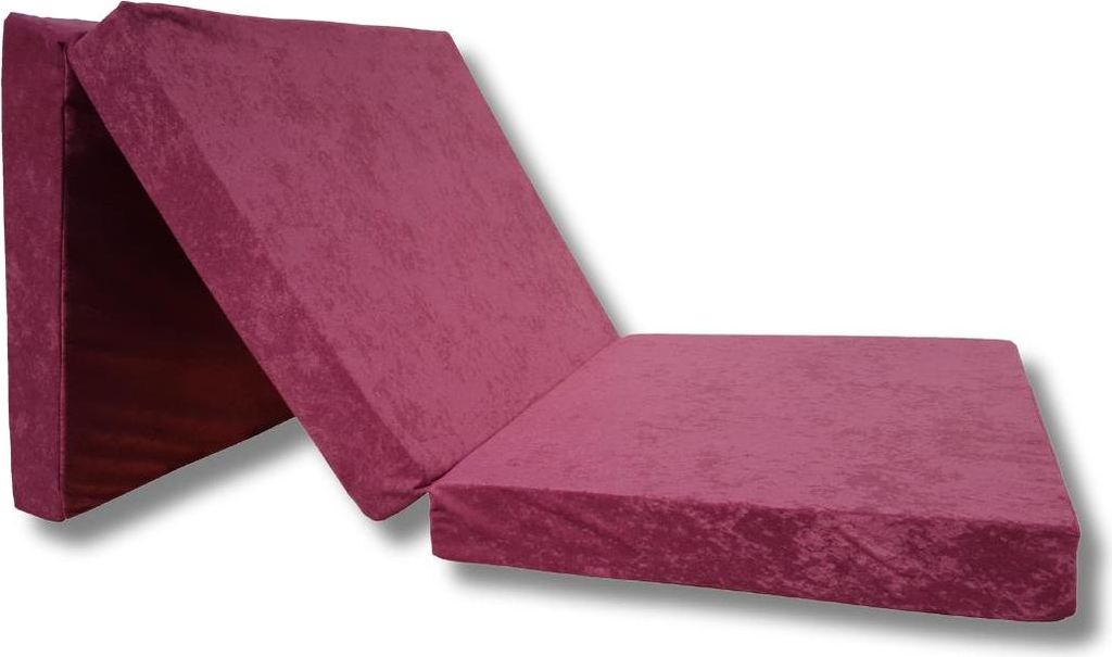 Matelas pliant 190x90x8 cm - 1224, 3 parties, léger, Image du produit 